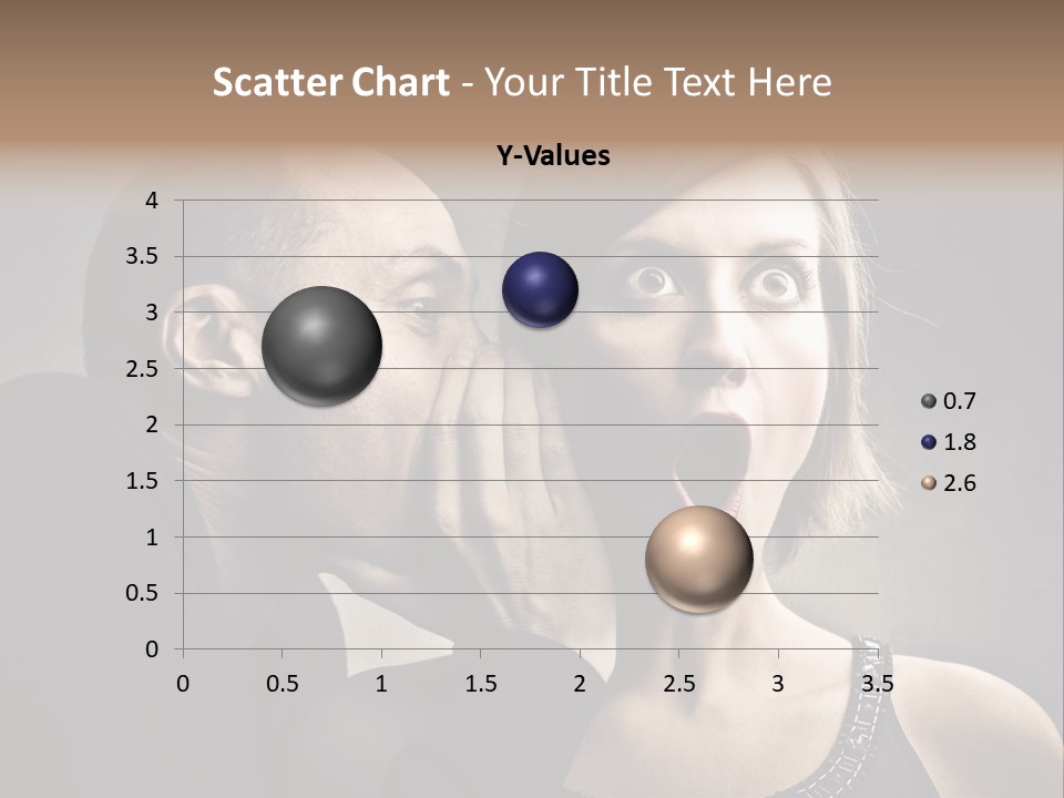 Couple Man Portrait PowerPoint Template