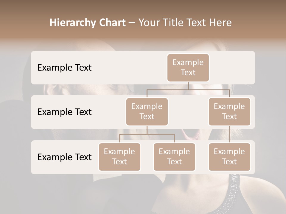 Couple Man Portrait PowerPoint Template