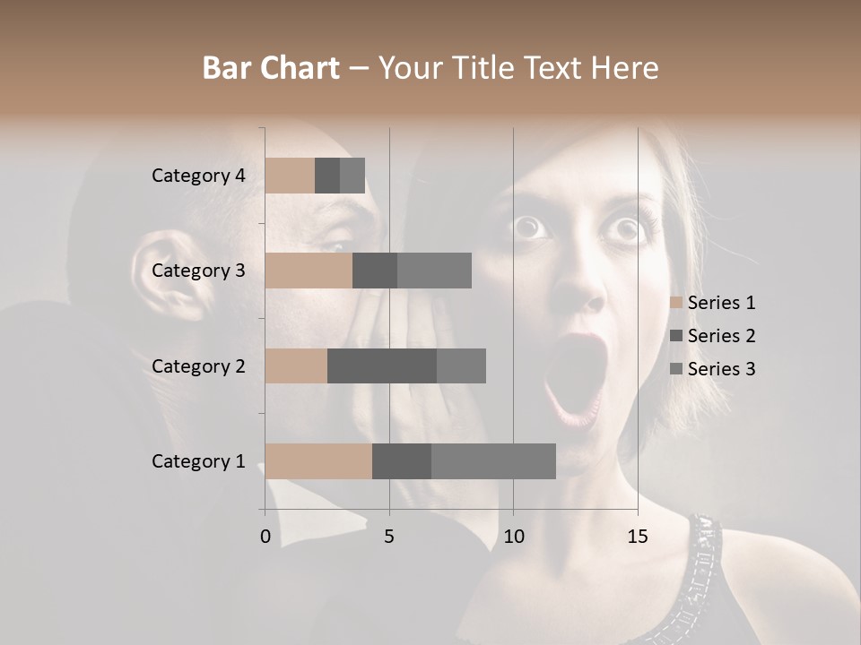 Couple Man Portrait PowerPoint Template