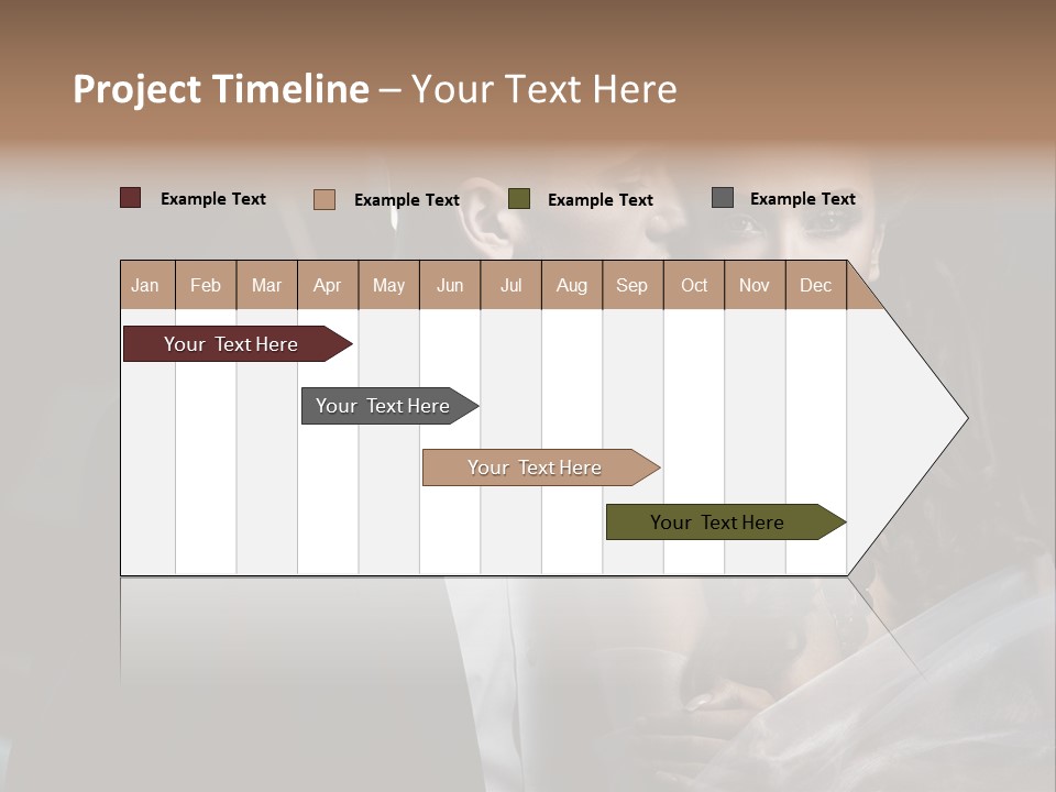 Woman Enamored Emotions PowerPoint Template