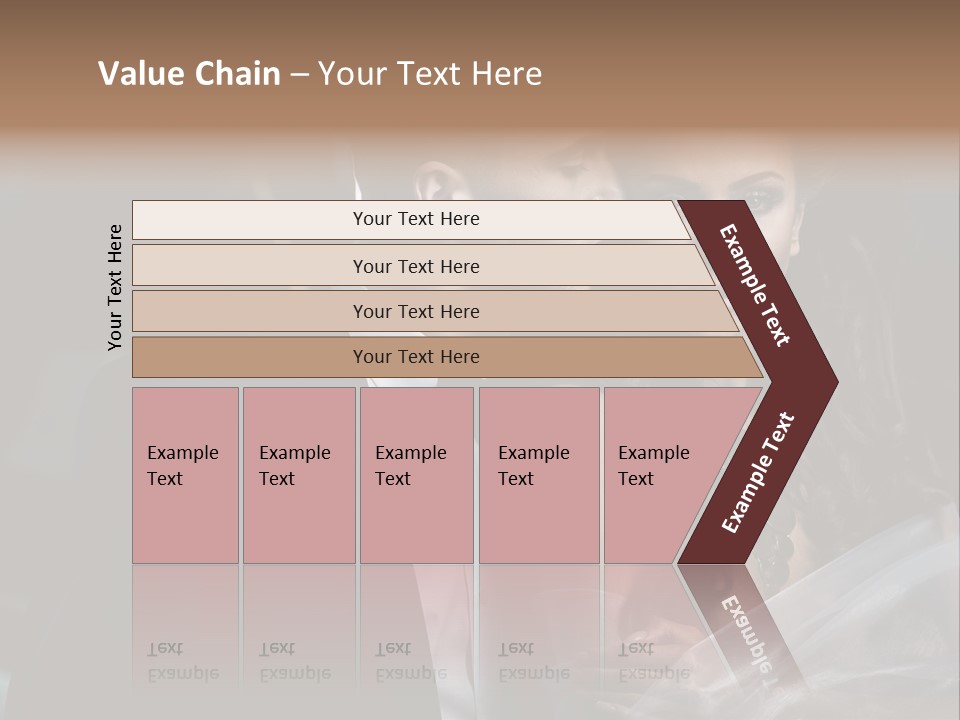 Woman Enamored Emotions PowerPoint Template