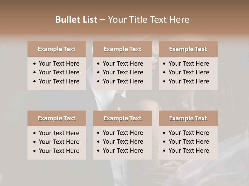 Woman Enamored Emotions PowerPoint Template