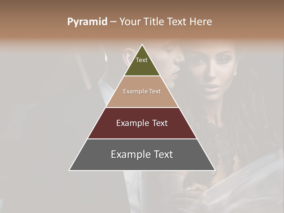 Woman Enamored Emotions PowerPoint Template