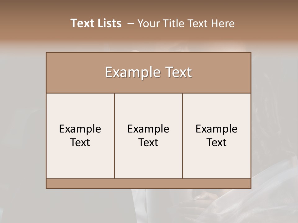 Woman Enamored Emotions PowerPoint Template