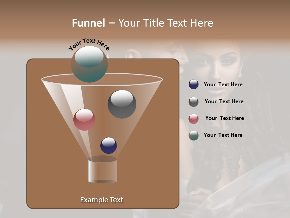 Woman Enamored Emotions PowerPoint Template