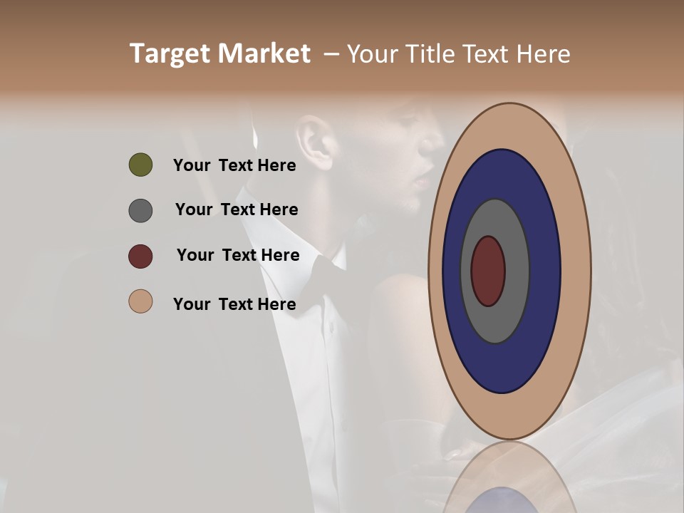 Woman Enamored Emotions PowerPoint Template