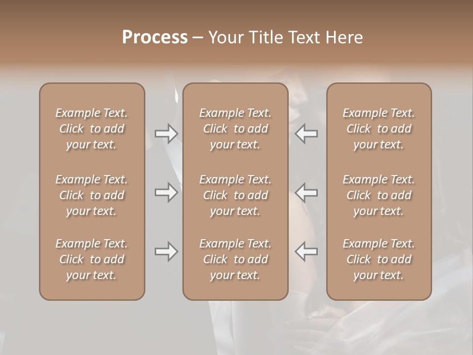 Woman Enamored Emotions PowerPoint Template