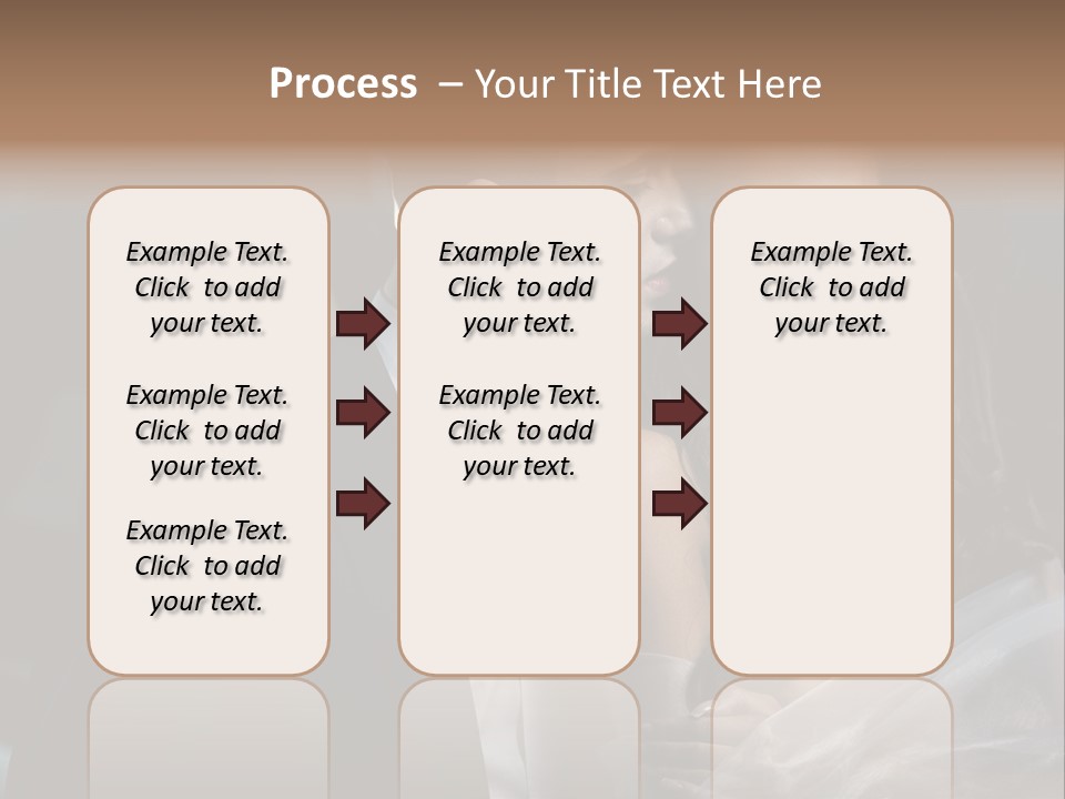 Woman Enamored Emotions PowerPoint Template