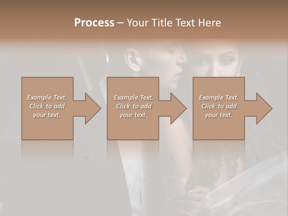 Woman Enamored Emotions PowerPoint Template