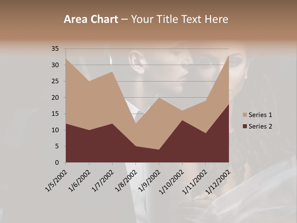 Woman Enamored Emotions PowerPoint Template