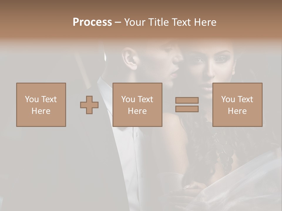 Woman Enamored Emotions PowerPoint Template
