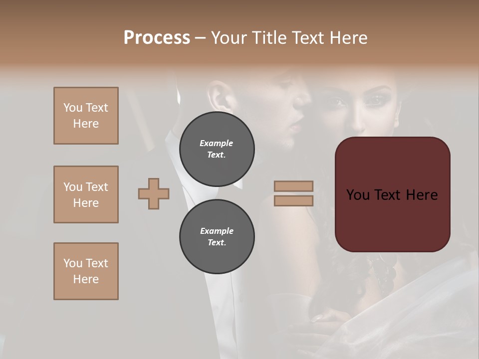 Woman Enamored Emotions PowerPoint Template