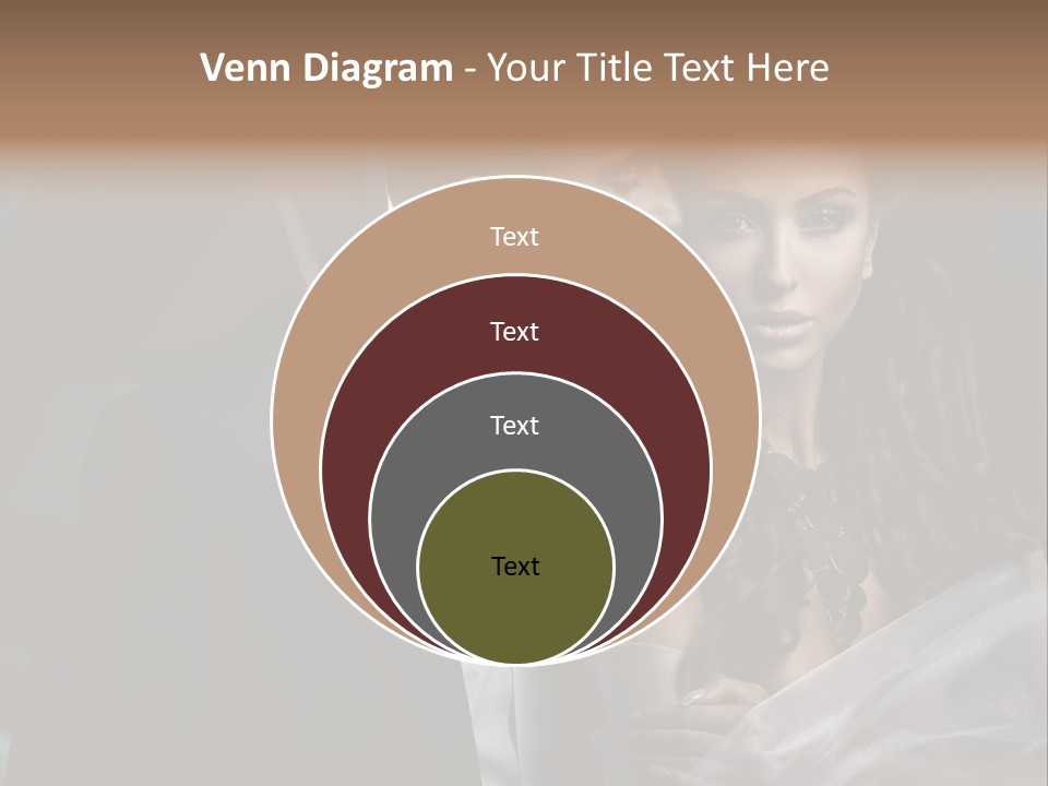 Woman Enamored Emotions PowerPoint Template