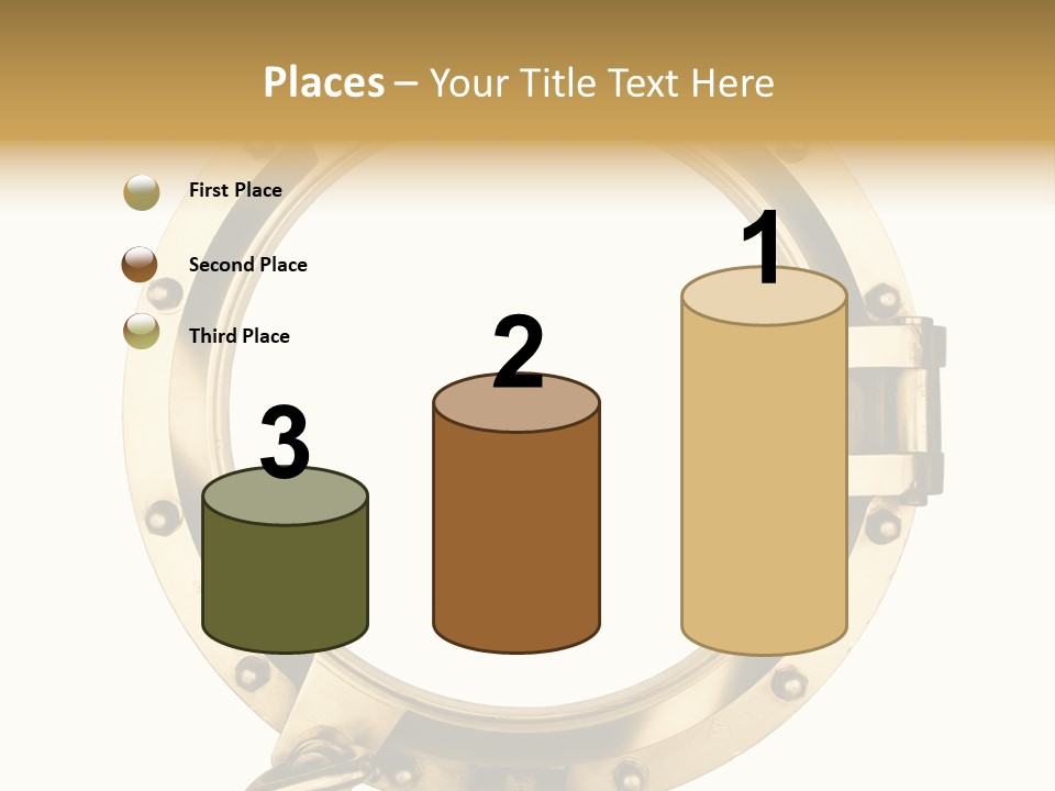 Decoraci Esfera Tornillo PowerPoint Template