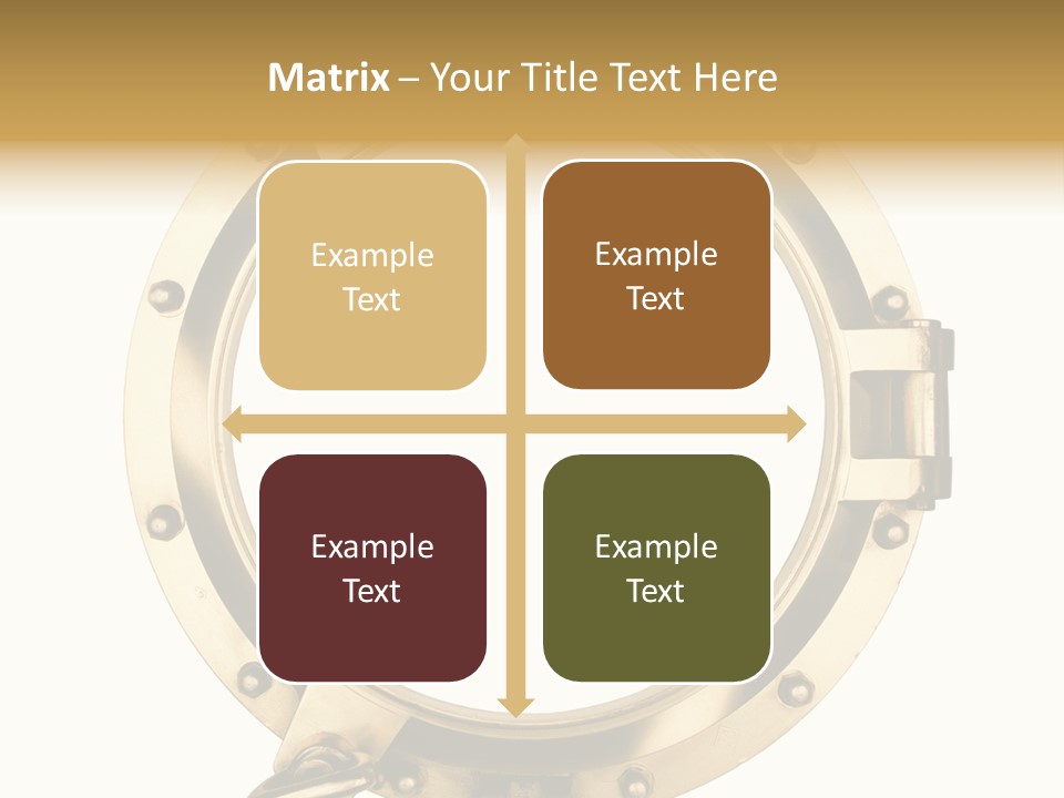 Decoraci Esfera Tornillo PowerPoint Template