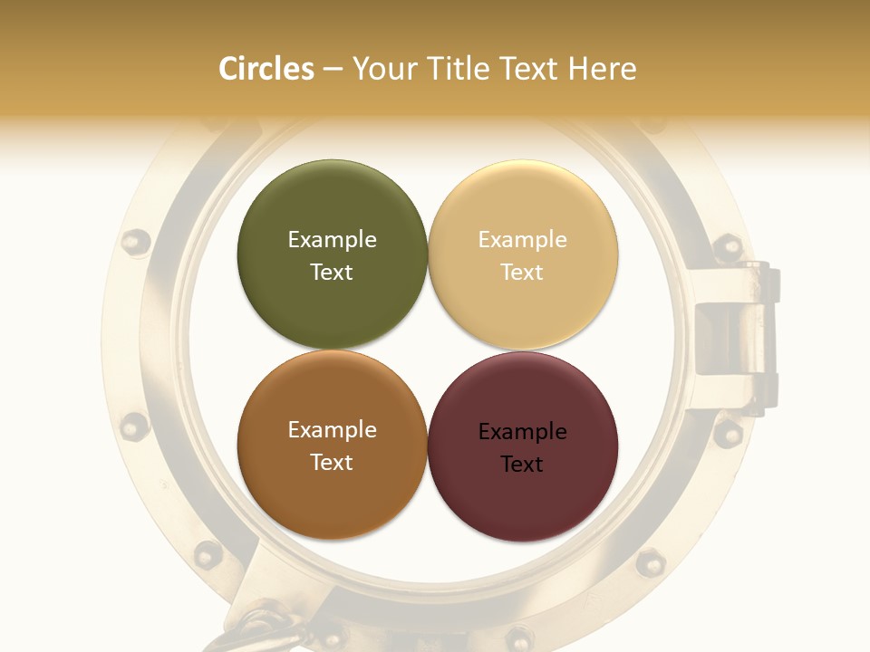 Decoraci Esfera Tornillo PowerPoint Template