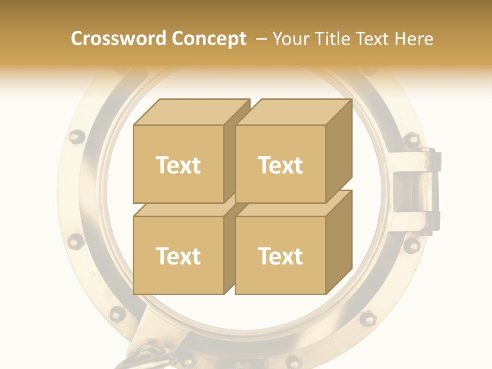 Decoraci Esfera Tornillo PowerPoint Template