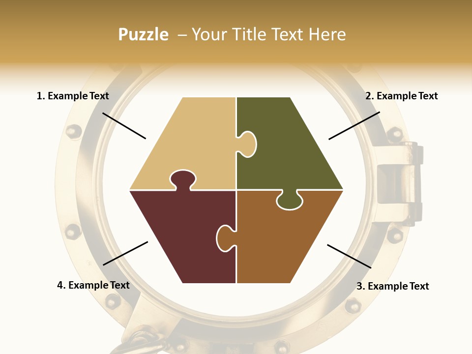 Decoraci Esfera Tornillo PowerPoint Template