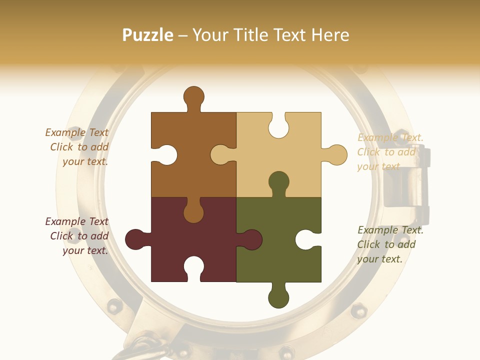 Decoraci Esfera Tornillo PowerPoint Template