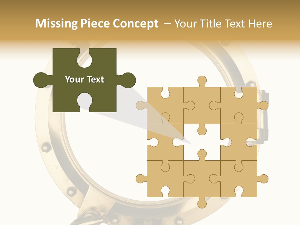 Decoraci Esfera Tornillo PowerPoint Template