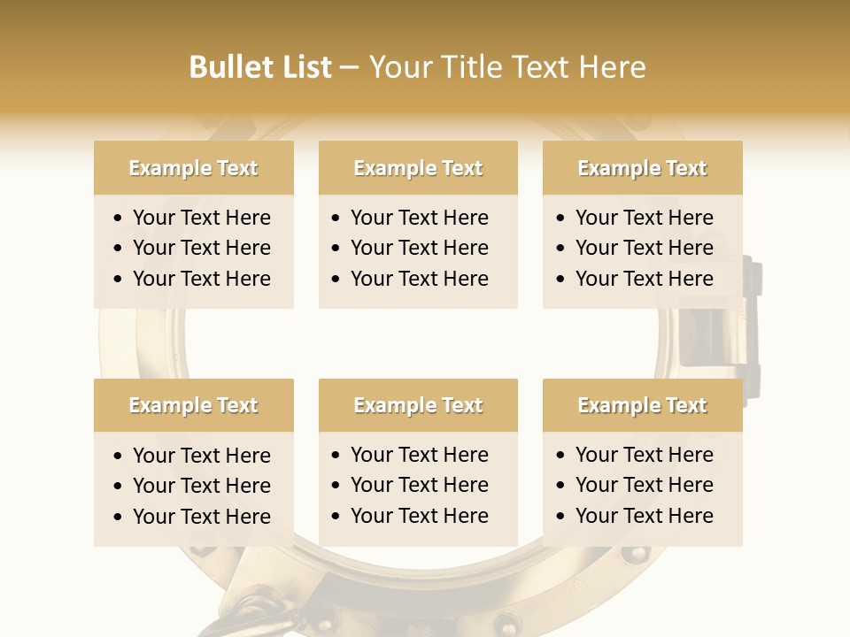 Decoraci Esfera Tornillo PowerPoint Template