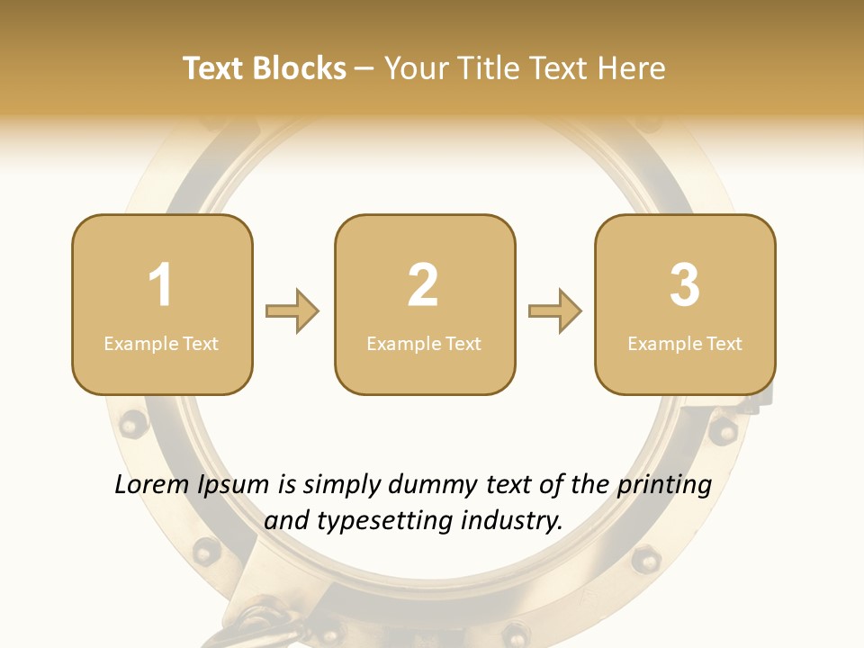 Decoraci Esfera Tornillo PowerPoint Template