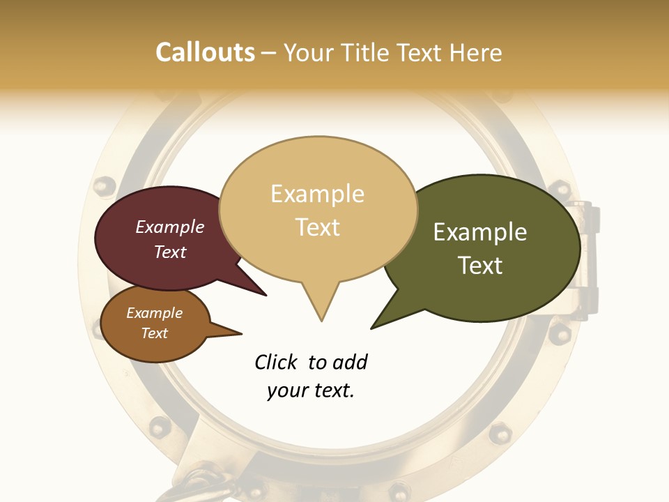 Decoraci Esfera Tornillo PowerPoint Template