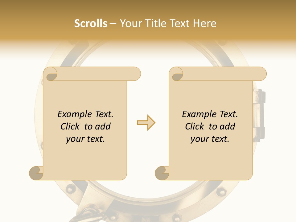 Decoraci Esfera Tornillo PowerPoint Template