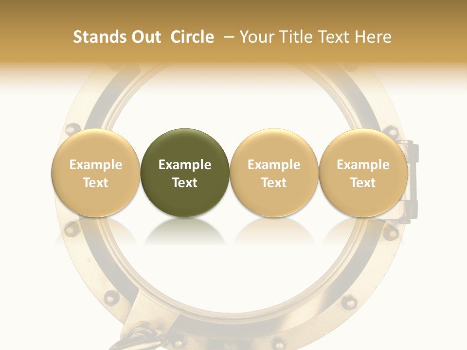 Decoraci Esfera Tornillo PowerPoint Template