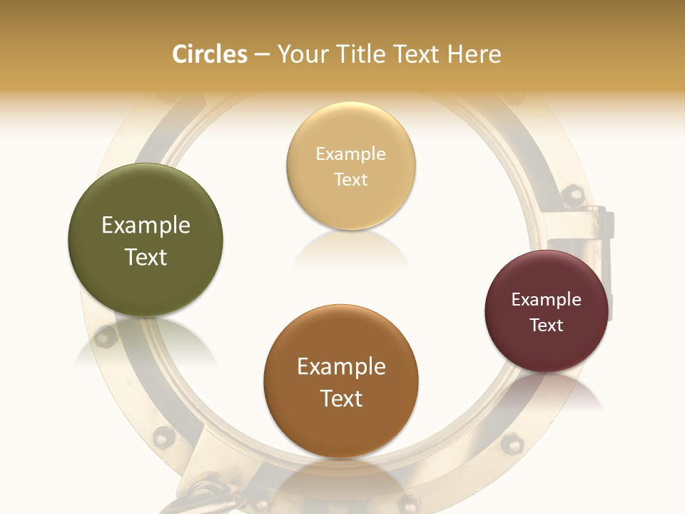 Decoraci Esfera Tornillo PowerPoint Template