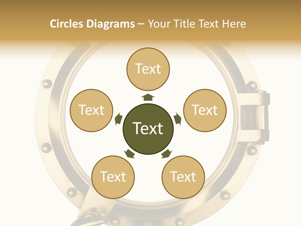 Decoraci Esfera Tornillo PowerPoint Template