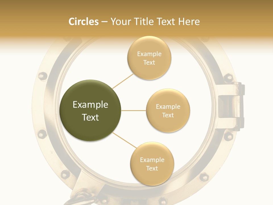 Decoraci Esfera Tornillo PowerPoint Template