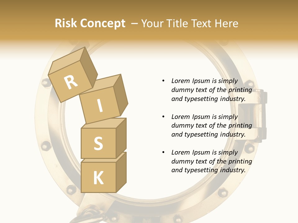 Decoraci Esfera Tornillo PowerPoint Template