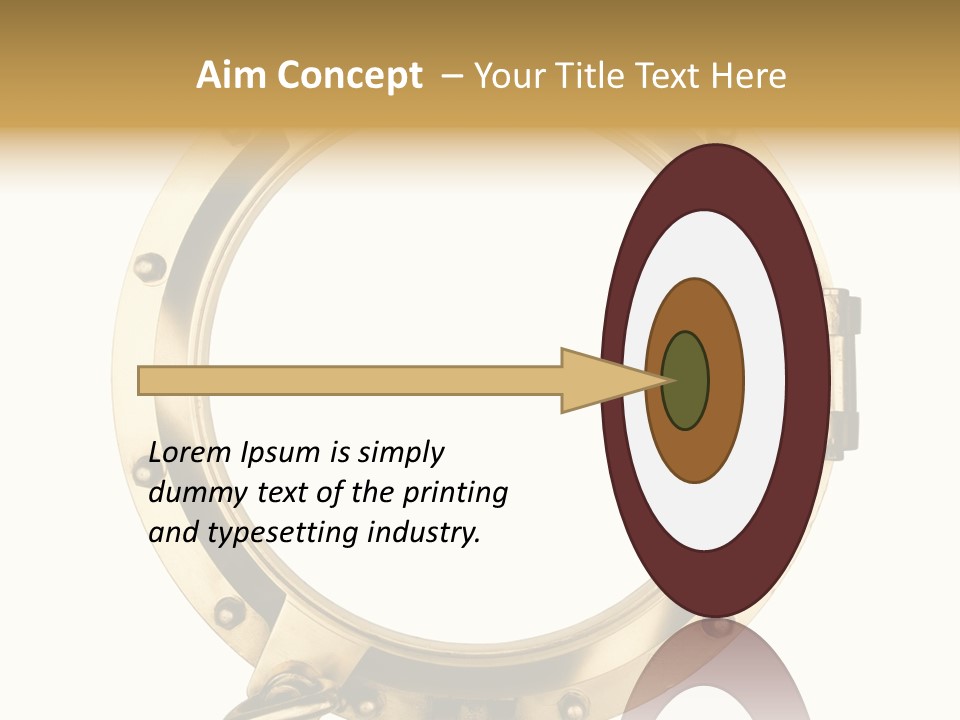 Decoraci Esfera Tornillo PowerPoint Template