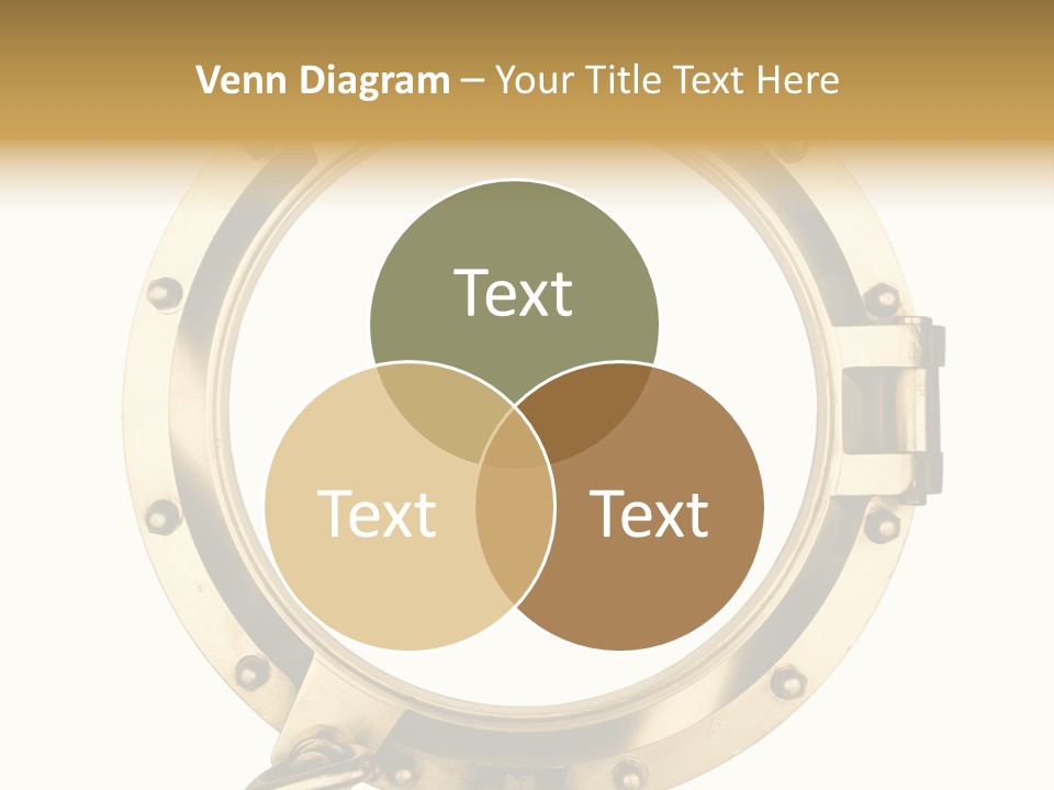 Decoraci Esfera Tornillo PowerPoint Template