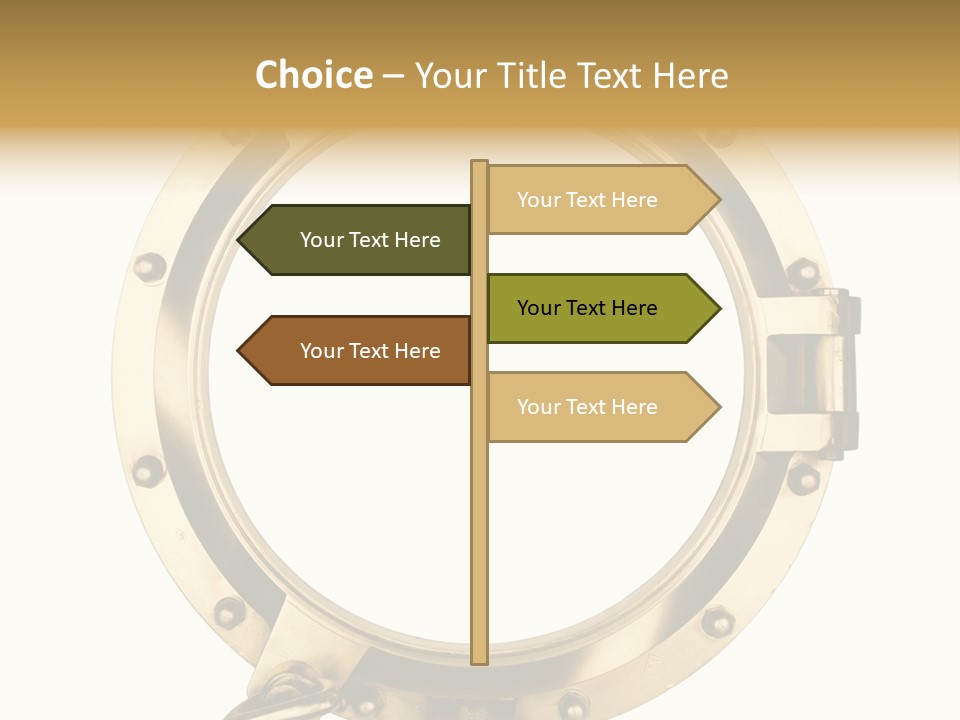 Decoraci Esfera Tornillo PowerPoint Template