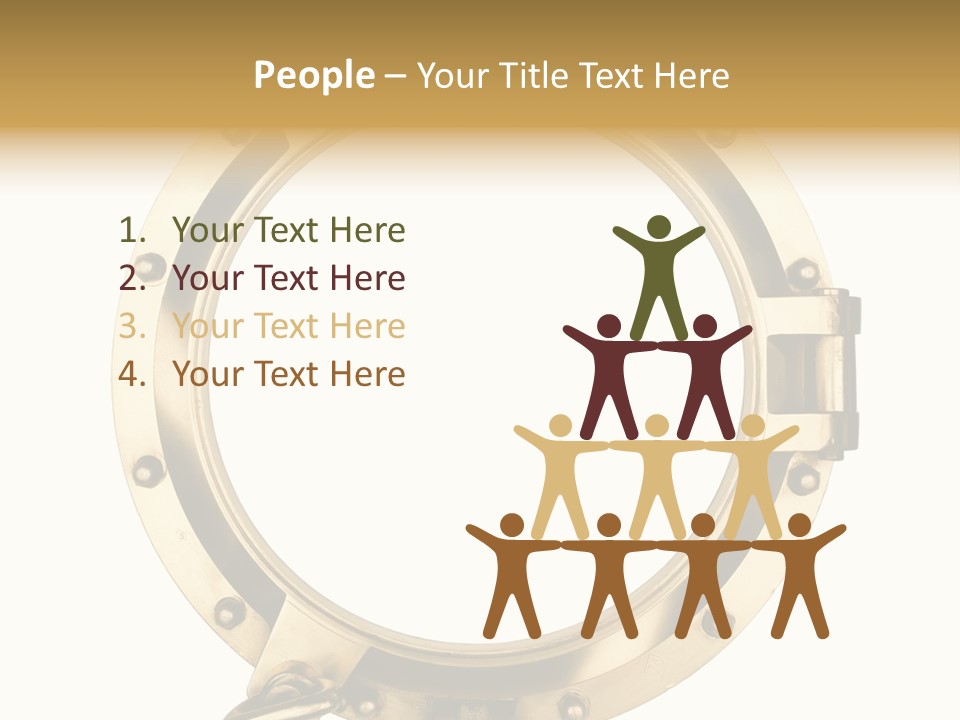 Decoraci Esfera Tornillo PowerPoint Template