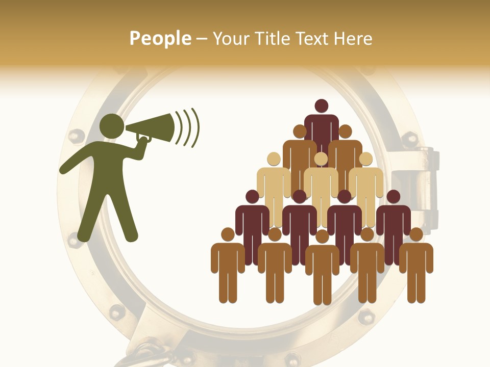 Decoraci Esfera Tornillo PowerPoint Template