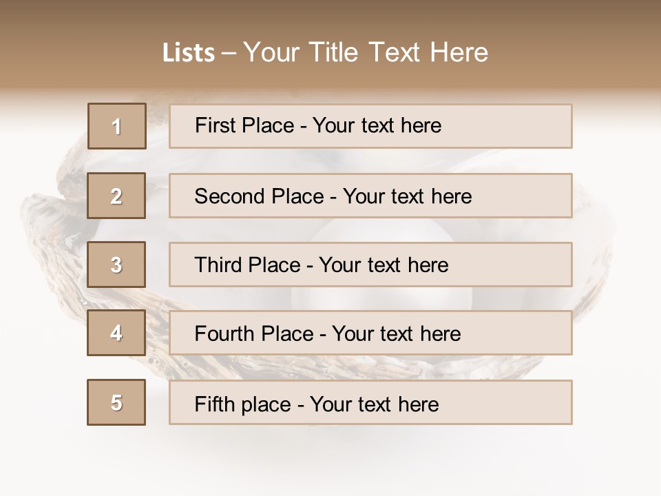Rare Marine Opened PowerPoint Template