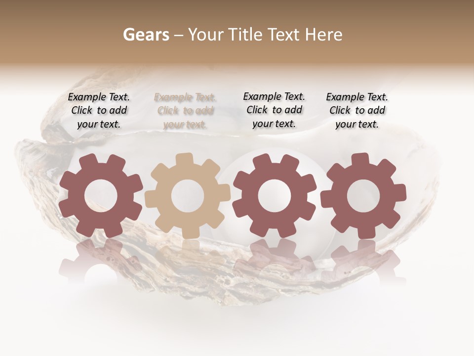 Rare Marine Opened PowerPoint Template