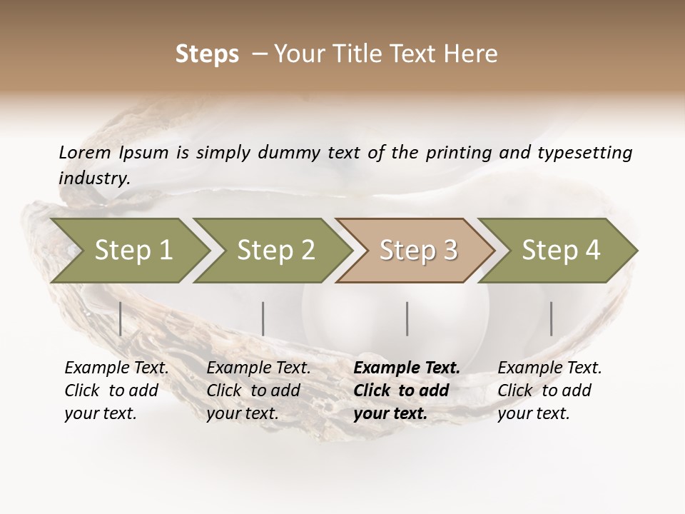 Rare Marine Opened PowerPoint Template