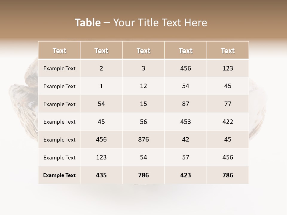 Rare Marine Opened PowerPoint Template