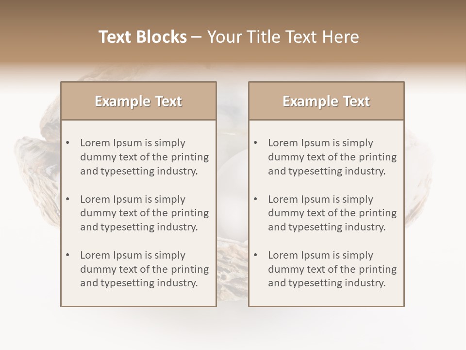 Rare Marine Opened PowerPoint Template