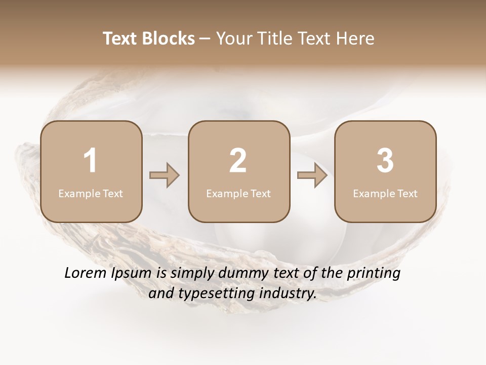 Rare Marine Opened PowerPoint Template