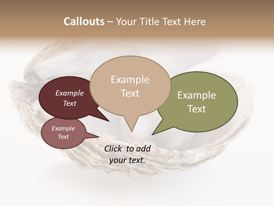 Rare Marine Opened PowerPoint Template