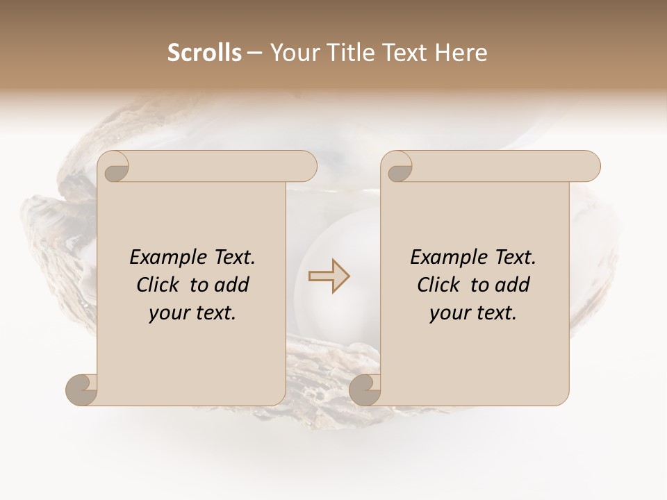 Rare Marine Opened PowerPoint Template