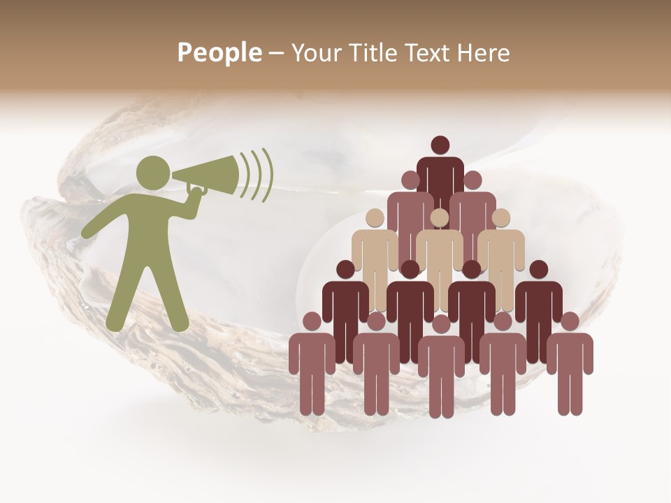 Rare Marine Opened PowerPoint Template