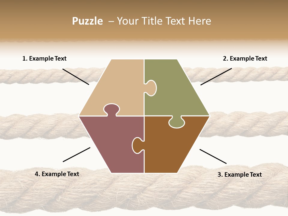 Fastening Old Material PowerPoint Template