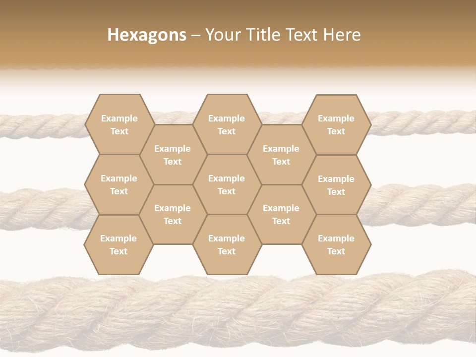 Fastening Old Material PowerPoint Template