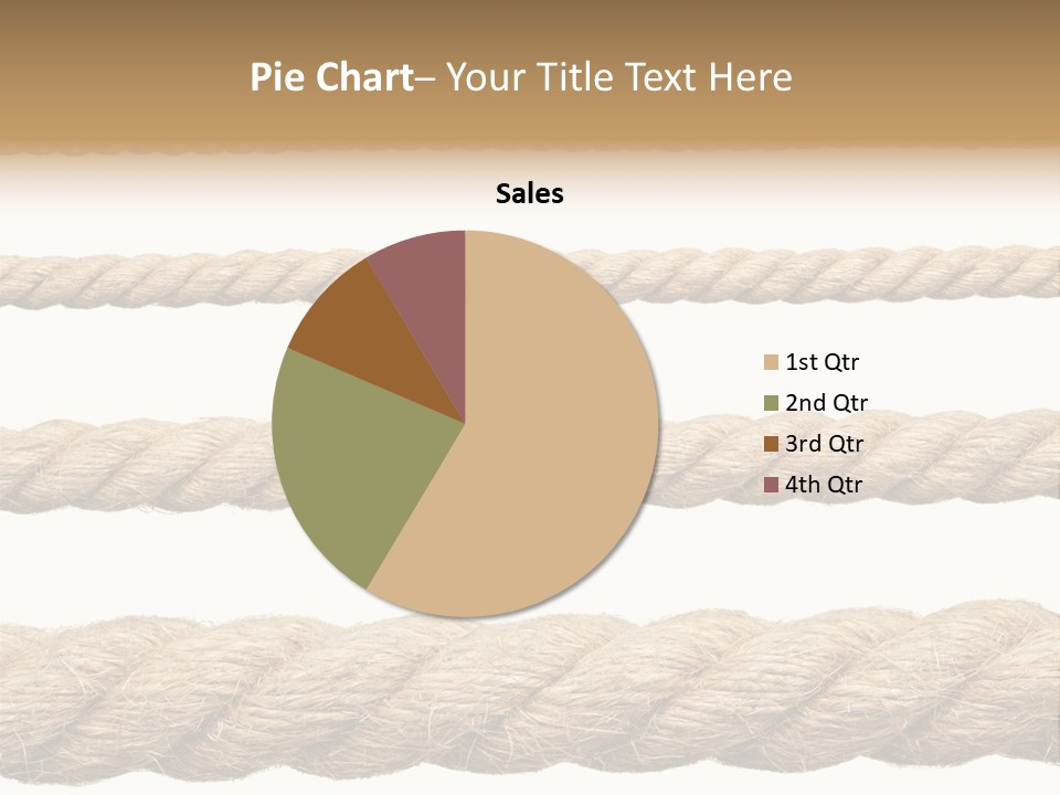 Fastening Old Material PowerPoint Template
